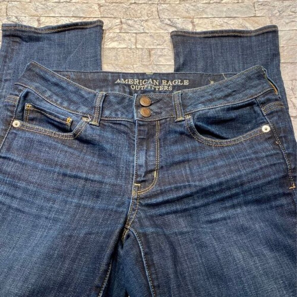 Sz 6 AE Outfitters crop jeans